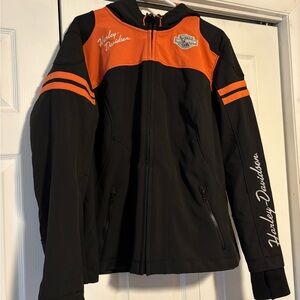 Harley-Davidson Performance Jacket in Black and Orange